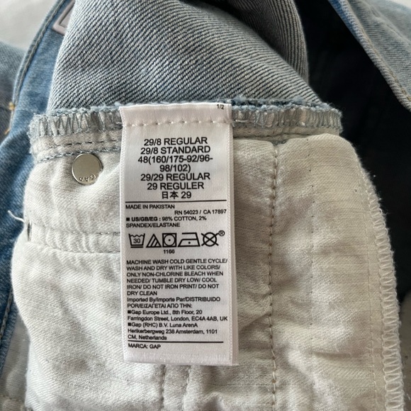 NWT GAP High Rise '70s Flare Jeans Size 29 - Picture 8 of 8